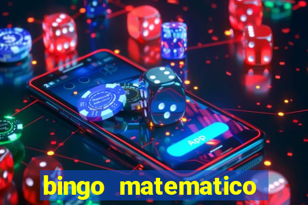 bingo matematico para ensino medio