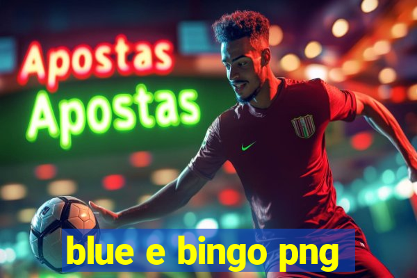 blue e bingo png