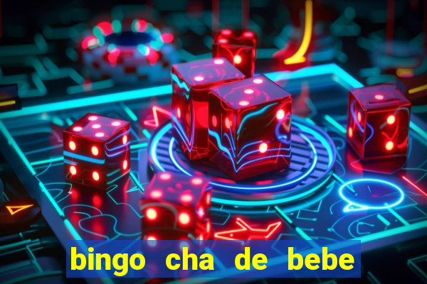 bingo cha de bebe cartelas para imprimir