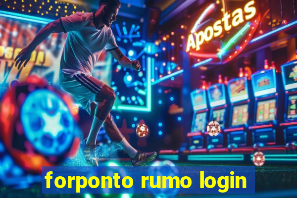 forponto rumo login