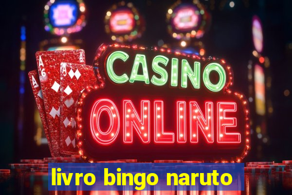 livro bingo naruto