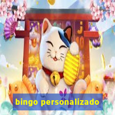 bingo personalizado